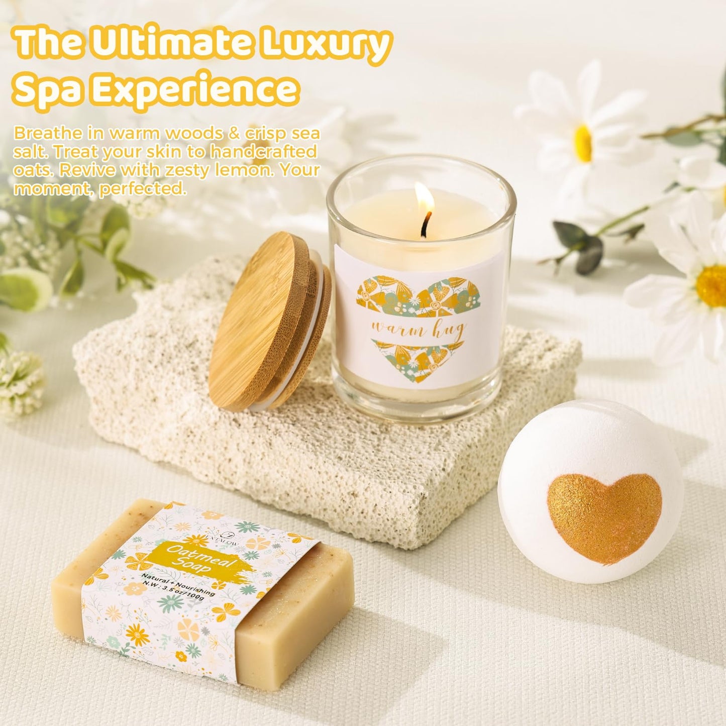 Self Care Gifts for Women, Unique Birthday Gifts for Women,Get Well Soon Gift Baskets,Spa Care Package,Thinking of You Sympathy Inspirational Gift Baskets for Mom Her Wife Friends Sister Teenage Girls