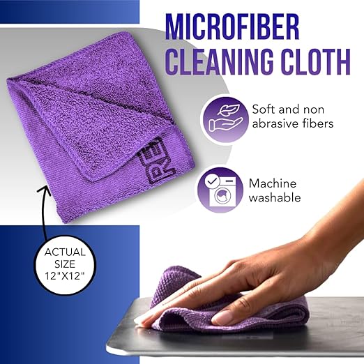 Printer High Quality Build Plate Cleaner, Non-Toxic, No Odor, Easy Clean, Rinse-Free Formula, Includes 12"x12" Microfiber Cleaning Towel (Build Plate Cleaner and PTFE 3D Printer Lubricant)