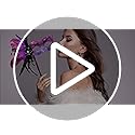 MYSEUNI 2025 New Masquerade Mask for Women with Stick - Shiny Women's Feather Mardi Gras Venetian Mask for Costume Accessory
