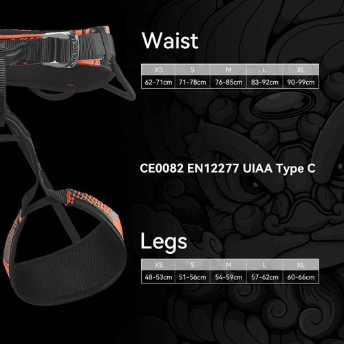 KAILAS Climbing Harness Men Rock Climbing Harness Women Tree Climbing Rappelling Harness Mountaineering Harness Safety