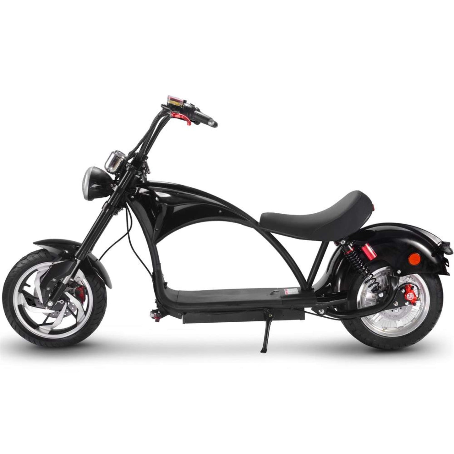MotoTec Lowboy 60v 20ah 2500w Lithium Scooter Black