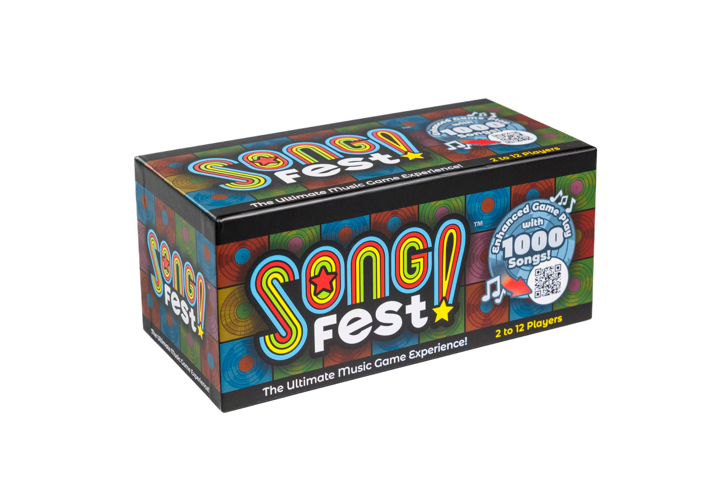 SongFest! is a New Music Trivia Party Game | Song QR Codes Provide Audio Hints to Bring Back Instant Memories Through 5 Plus Decades of Music