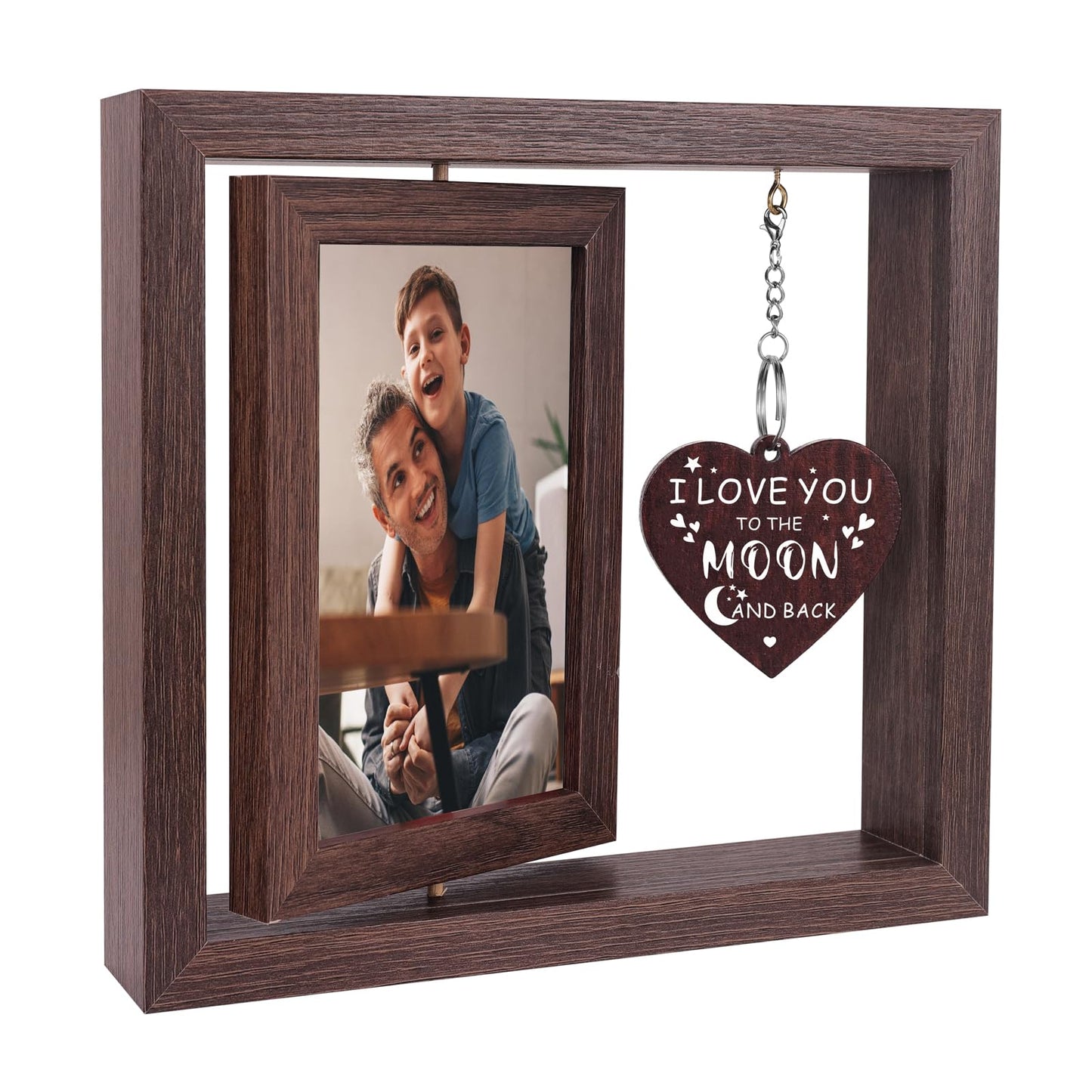 Boiveco Romantic Gifts for Him Her Boyfriend Girlfriend, Wife Husband Valentines Gifts Love Picture Frame 4x6, Birthday Anniversary Couples Gift for Women Men