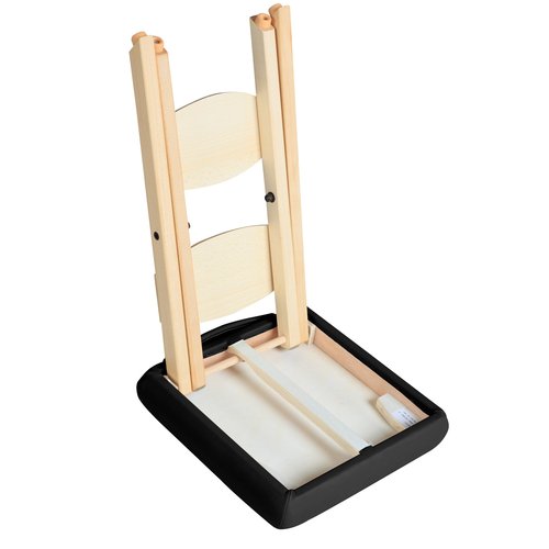 Master Massage Wooden Portable Folding Massage Stool- Lightweight Wood Foldable Tattoo Stool-Portable Tattoo Stool-Mobile Chair Seat Easy to Carry