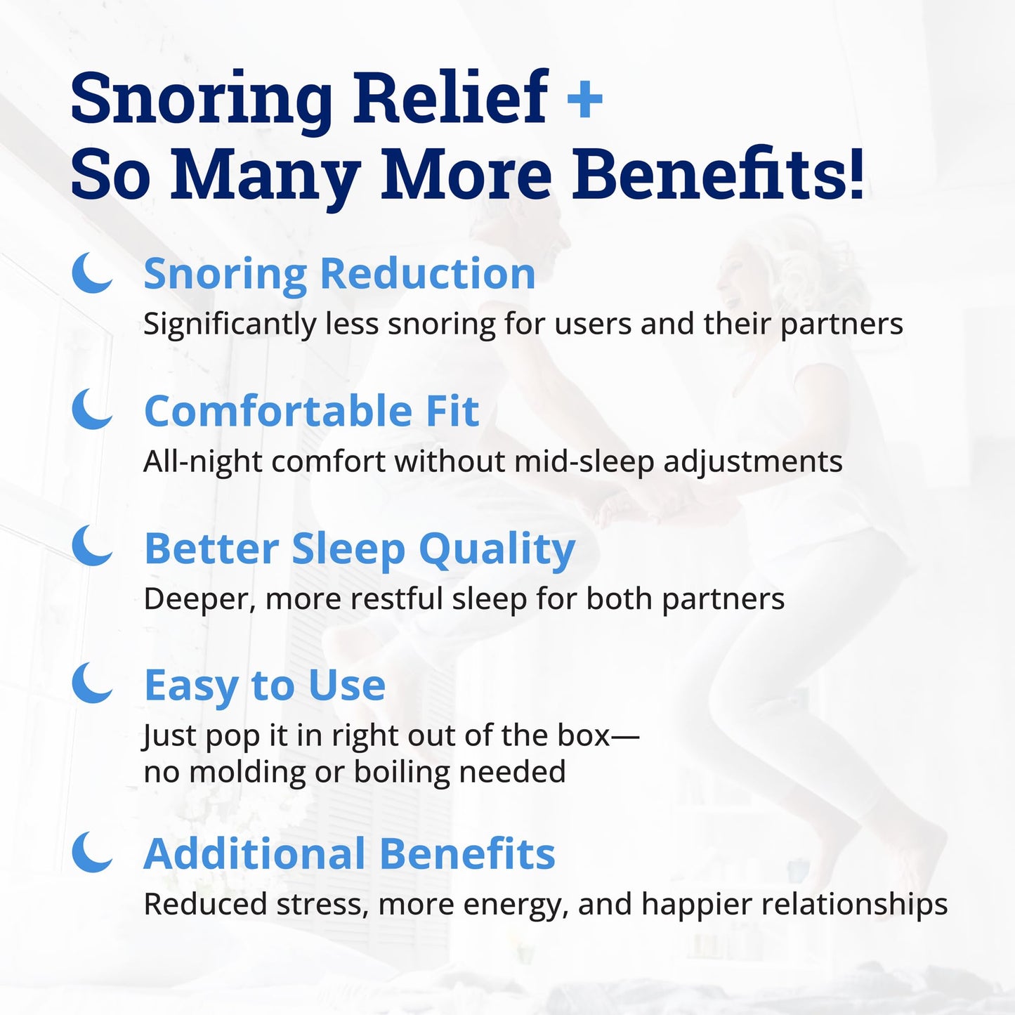 ZQuiet Anti-Snoring Starter Pack with 2 Mouthpieces, Complimentary Storage Case – FDA-Cleared Snore Stopper for Men & Women, Adjustable Comfort, BPA-Free, Non-Invasive, Sleep Aid for Snoring