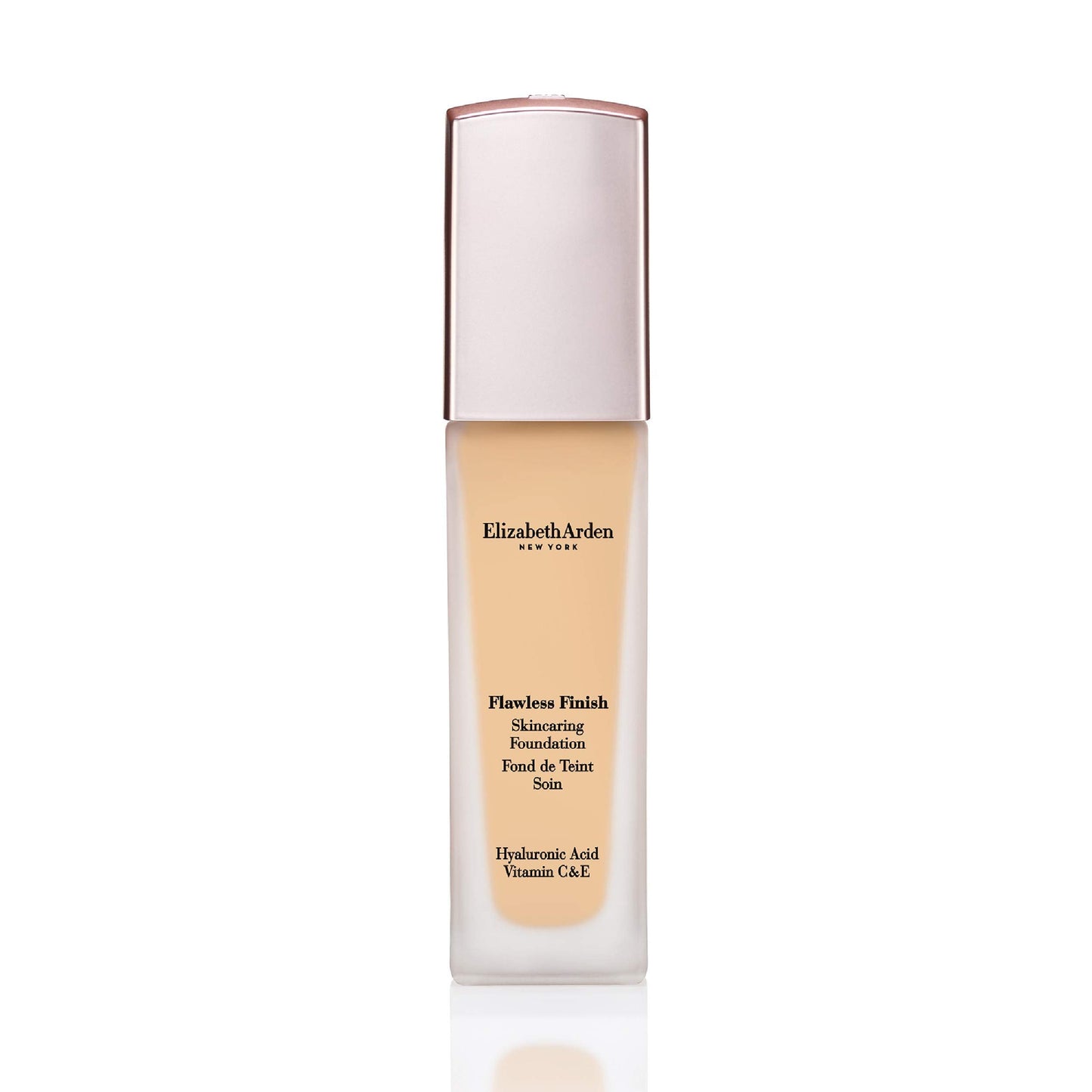 Elizabeth Arden Flawless Finish Liquid Foundation with Hyaluronic Acid, Vitamin C & E, Buildable Coverage, 230N (Light skin with