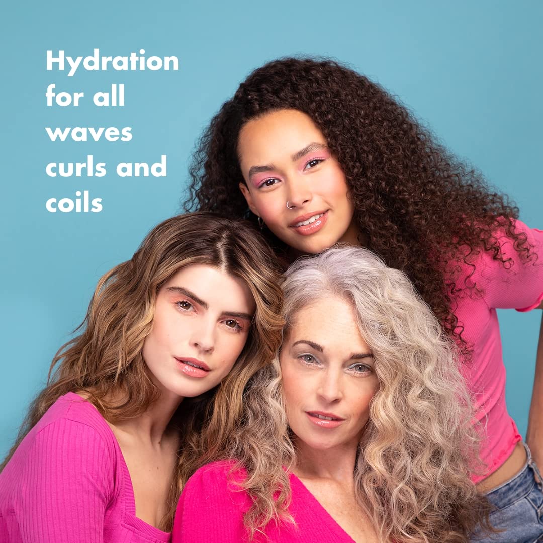 Umberto Giannini Thirsty Curls Treatment Mask 6.7 fl Oz - Deep Conditioning Hair Mask for Dry & Dehydrated 2a-4c Curly, Wavy & C