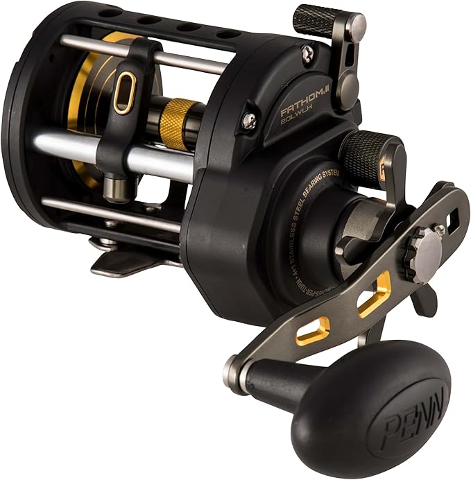 Penn Fathom II Level Wind Conventional Fishing Reel