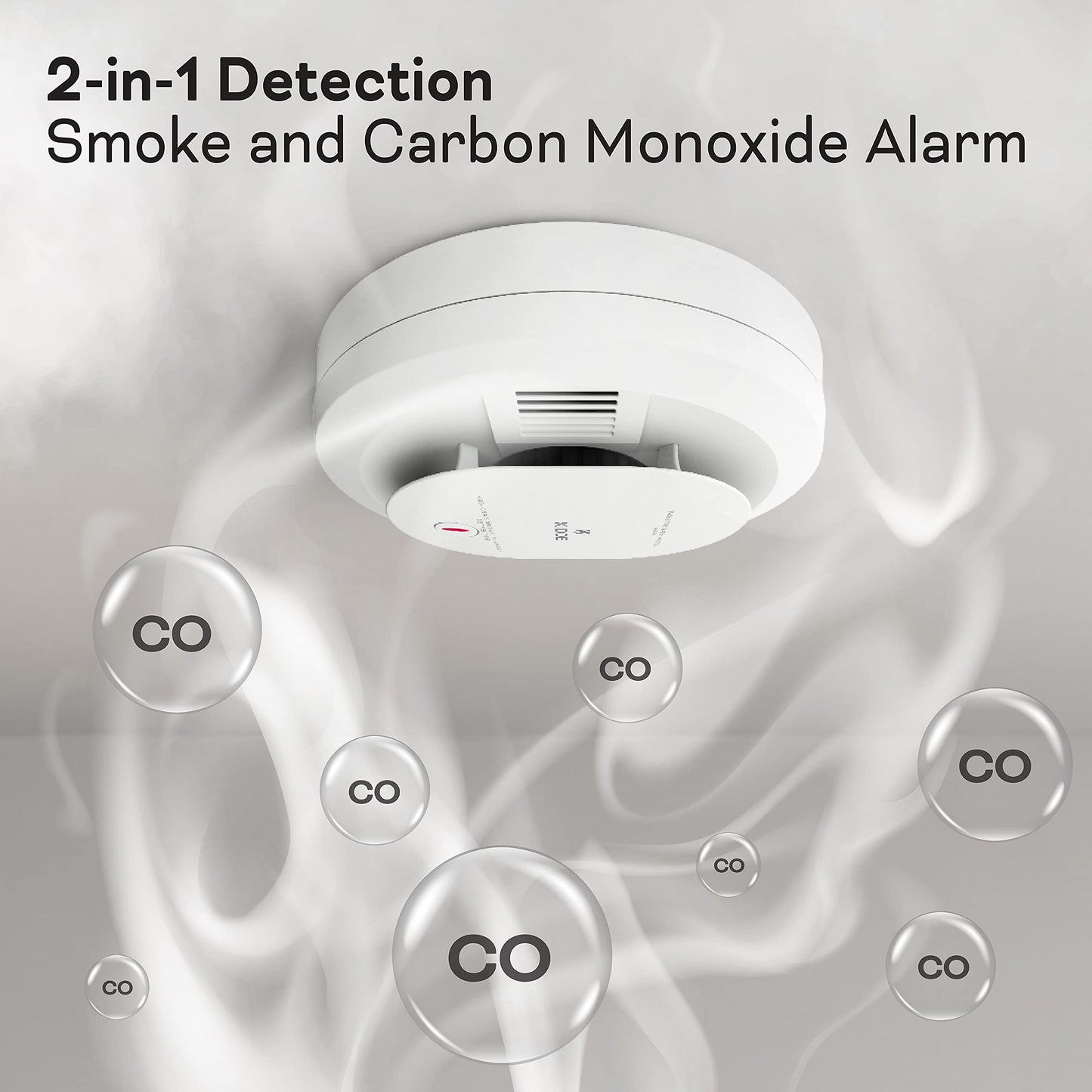 Kidde Smoke, Carbon Monoxide & Fire Detectors (2 Pack)