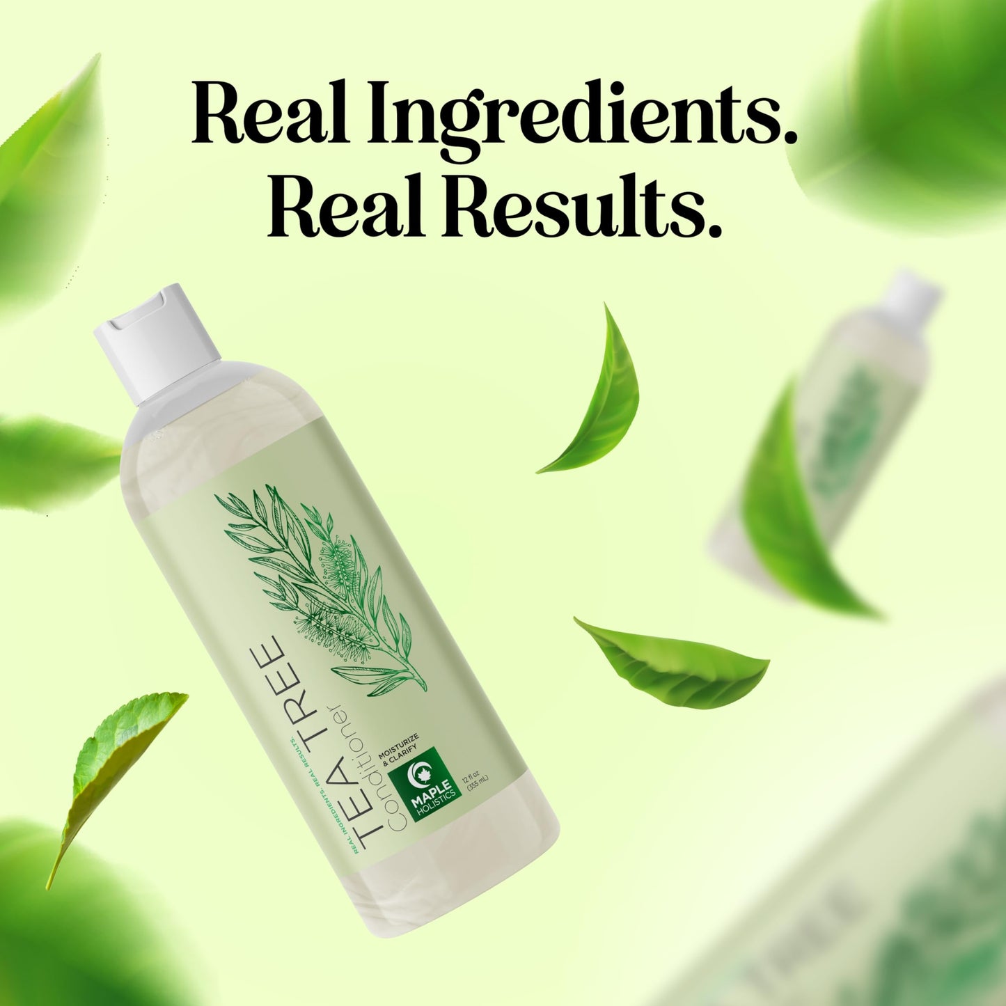 Tea Tree Conditioner for Dry Hair - Tea Tree Oil Conditioner for Damaged Dry Hair and Cleansing Conditioner for Dry Scalp Care -