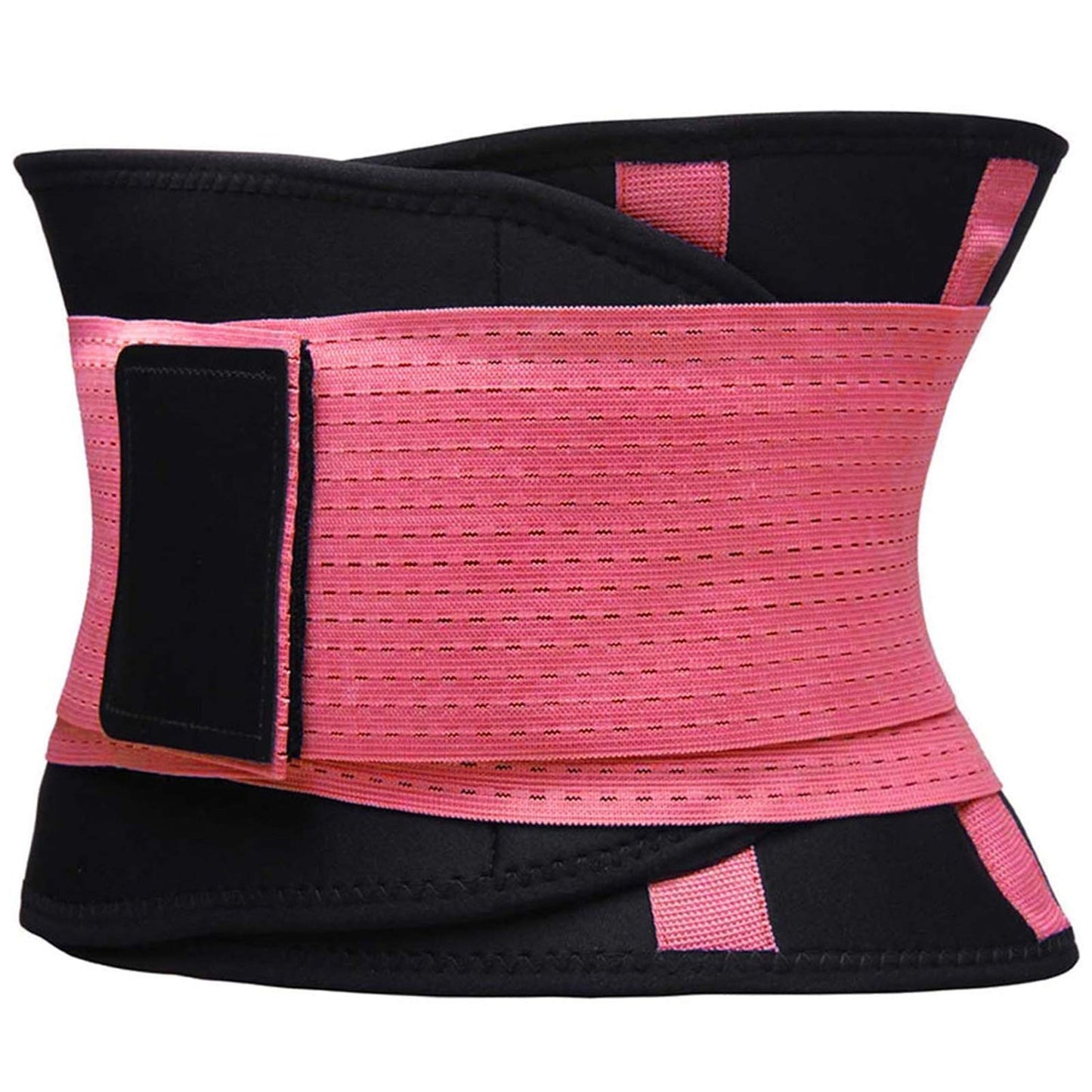 VENUZOR Waist Trainer Belt for Women - Waist Cincher Trimmer - Slimming Body Shaper Belt - Sport Girdle Belt (UP Graded)(Pink,Large)