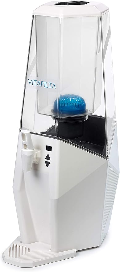 VitaFilta Countertop & Desktop Water Filter and Cooler - Adjustable Temperature Cold Water Dispenser with Advanced Filtrat...