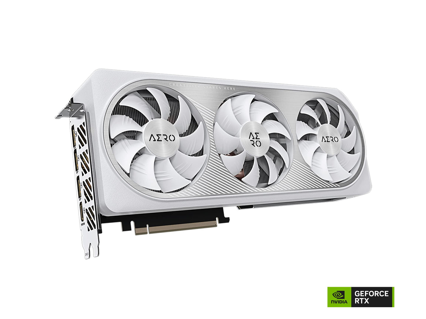 GIGABYTE GeForce RTX 4070 Ti AERO OC V2 12GB Graphics Card, 3X WINDFORCE Fans, GV-N407TAERO OCV2-12