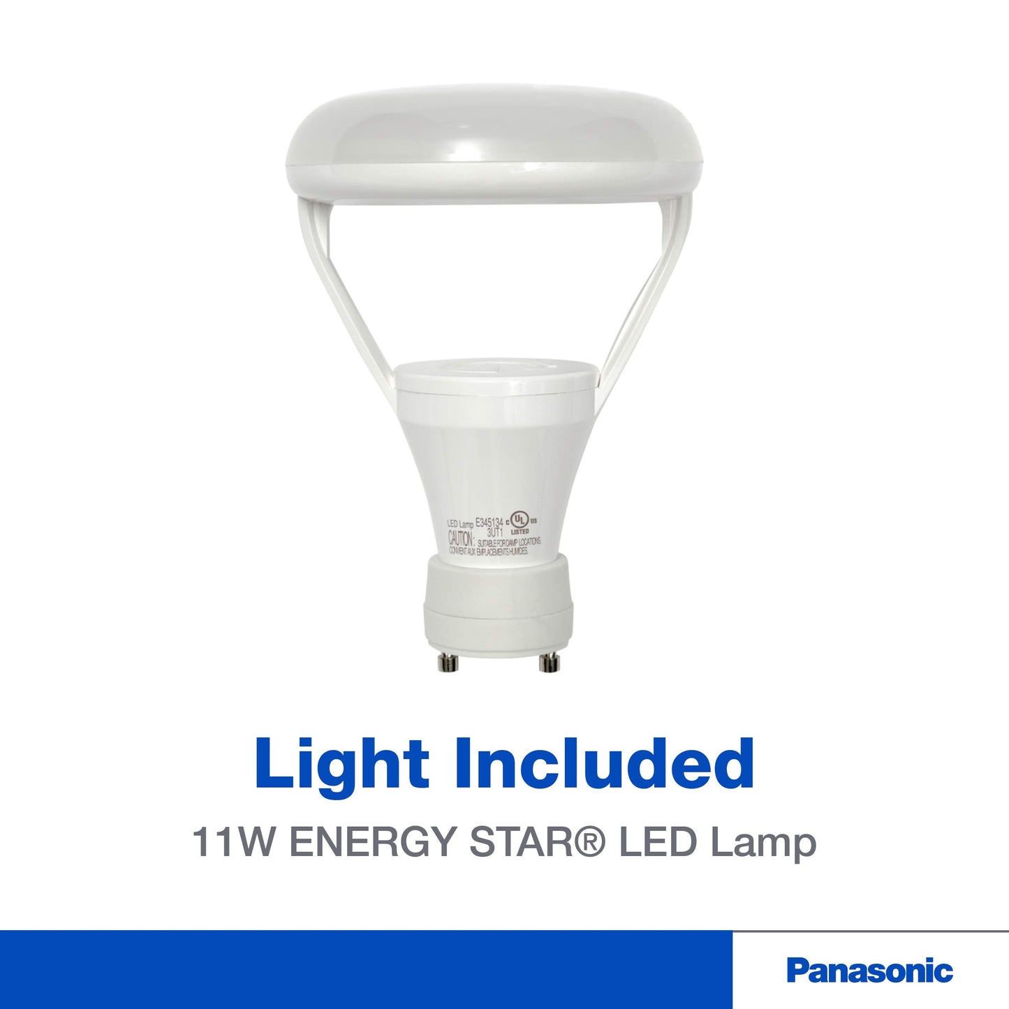 Panasonic Whisperrecessed Ceiling Mount Bathroom Exhaust Fan With Dimmable Led Light, 80 Cfm, Fv-08Vre2