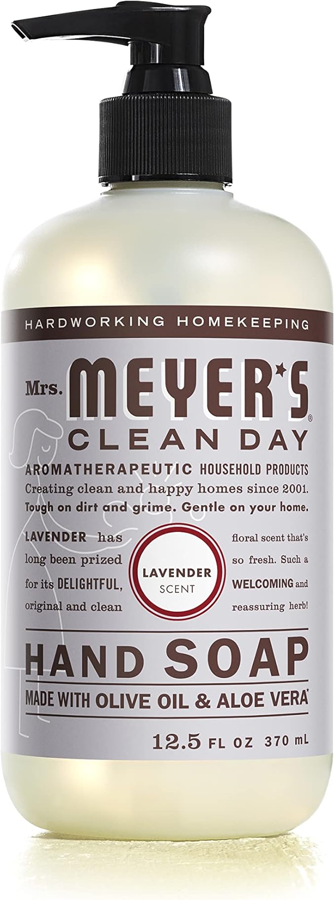 Mrs. MEYER'S CLEAN DAY Hand Soap Bundle (Lemon Verbena + Lavender + Basil + Honeysuckle)