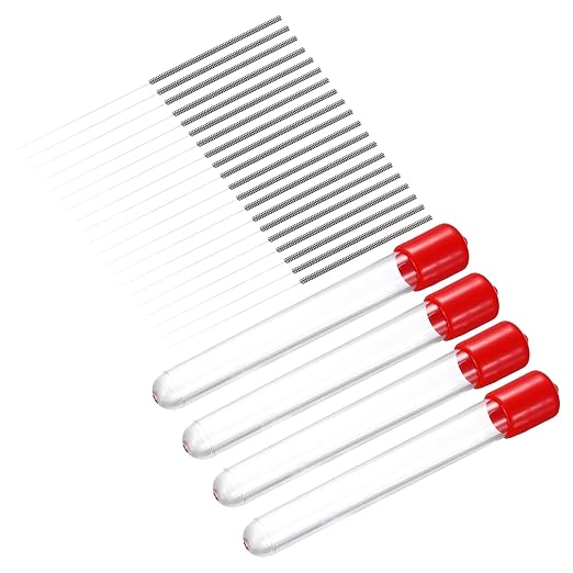 MECCANIXITY 20Pcs 3D Printer Nozzle Cleaning Kit Precision 0.15mm Stainless Steel Cleaner Needles for 3D Printer Clog Removal, Maintenance