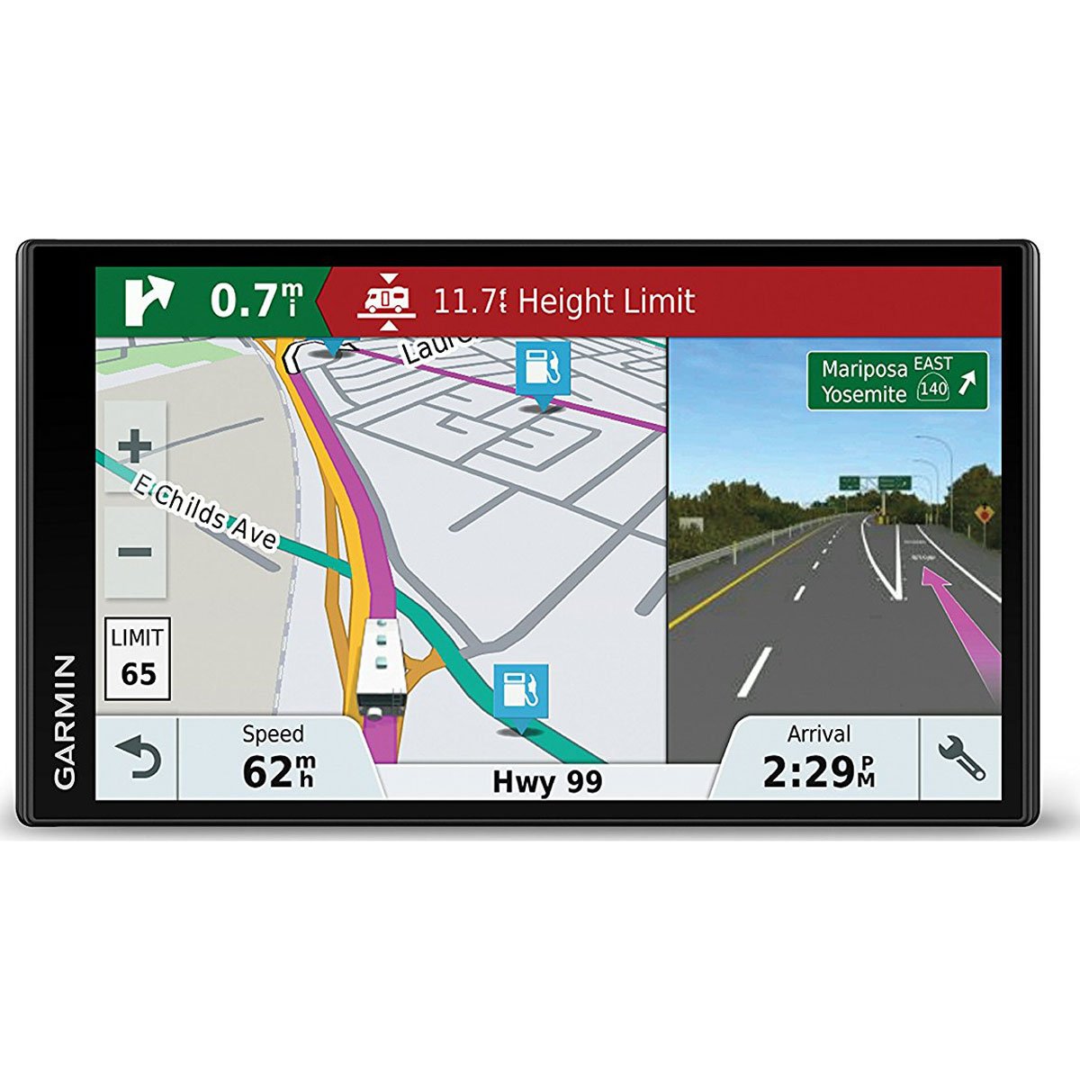 Garmin Rv 770 Na Lmt-S Rv Dedicated Gps Navigator Essential Camping Accessory Bundle Includes Car Charger, Cleaning Cloth, Scree