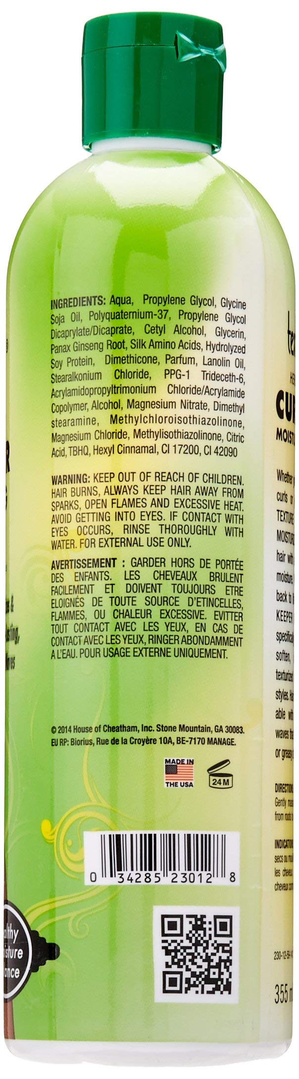 Africas Best Orig Texture My Way Curl Keeper Lotion 12 Ounce (354ml)