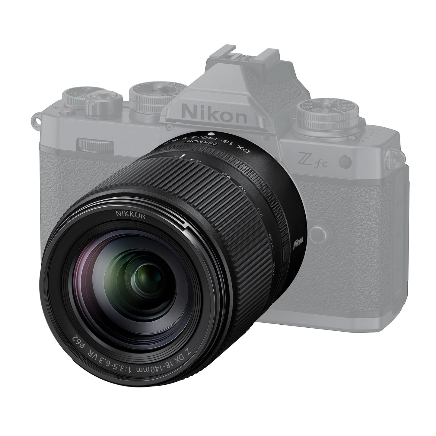 Nikon NIKKOR Z DX 18-140mm VR | Compact all-in-one zoom lens for APS-C size/DX format Z series mirrorless cameras (wide angle to telephoto) | Nikon USA Model