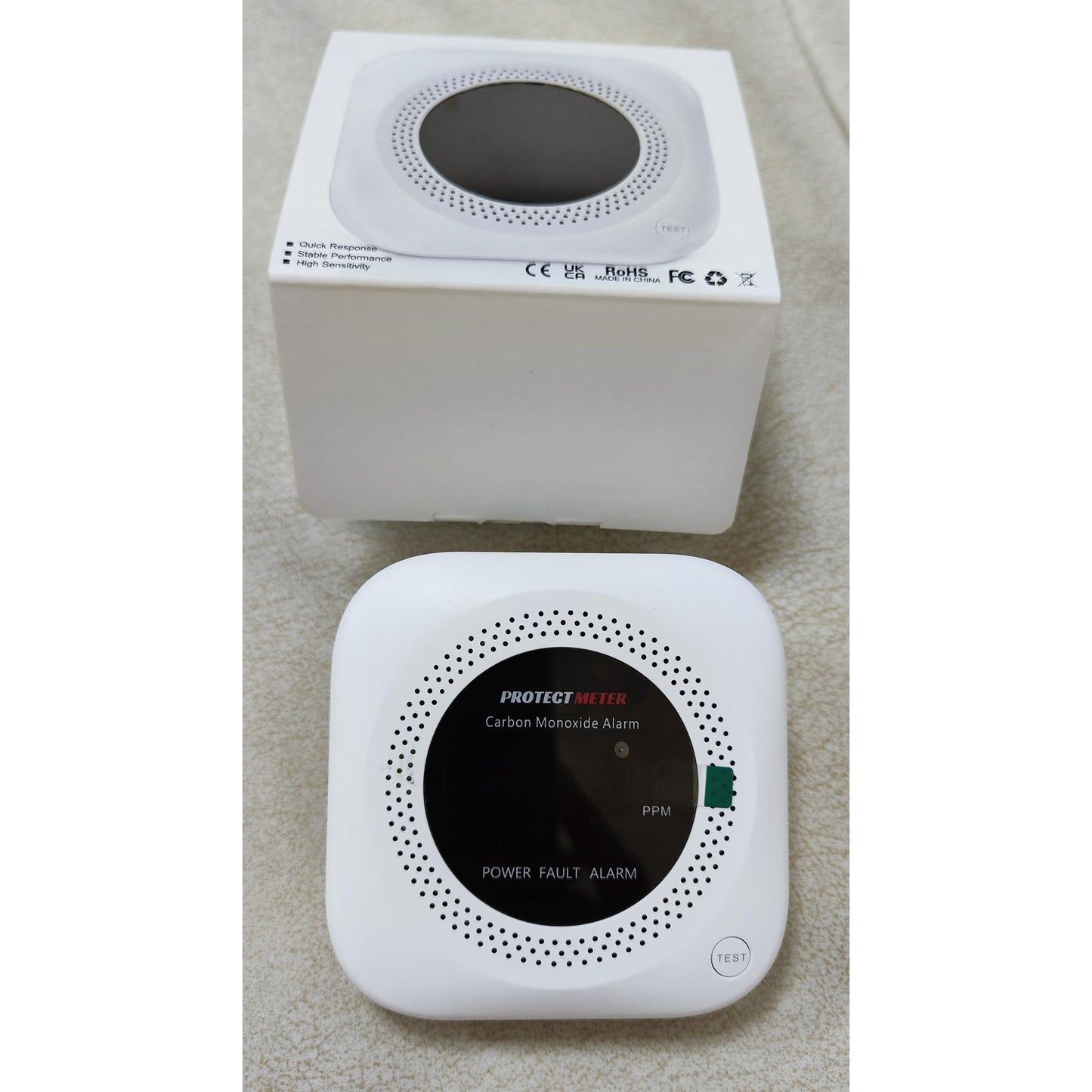 Carbon Monoxide Detectors Plug in, Carbon Monoxide Alarm, Co Detector with Digital Display for Home/Kitchen/RV