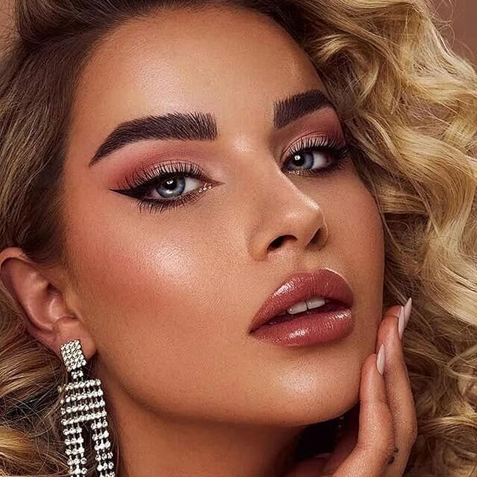 QueenDiary Eyebrow Stain Long Lasting Eyebrow Makeup Smudge-proof Eyebrow Gel Waterproof Transfer-proof Vegan Cruelty-free Eyebrow Gel (Brunette)