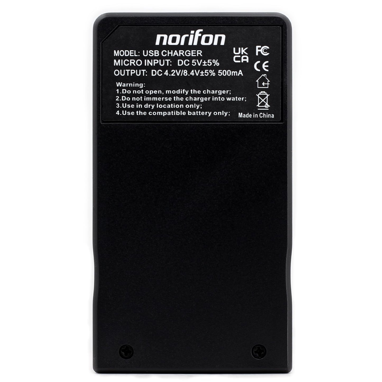 Norifon Li-10B Usb Charger For Olympus Camedia C-470, C-50, C-5000, C-60, C-70, C-7000 Zoom, C-760, C-765, C-770 Ultra Zoom, D-5