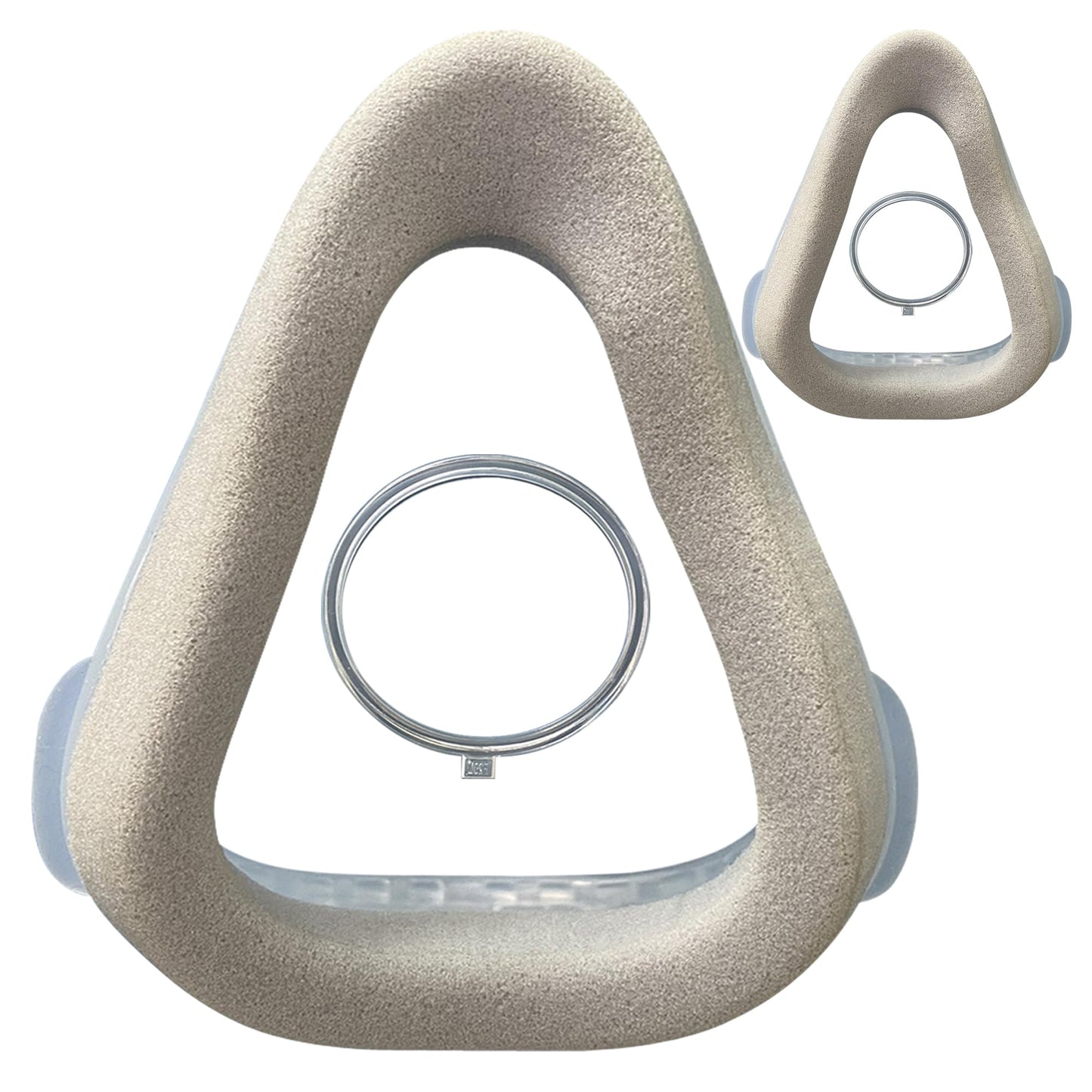 2 Packs Airtouch F20 Cushion Memory Foam Mask Compatible with ResMed Airfit and Airtouch F20 for Full Face with Excellent Seal - Large Size