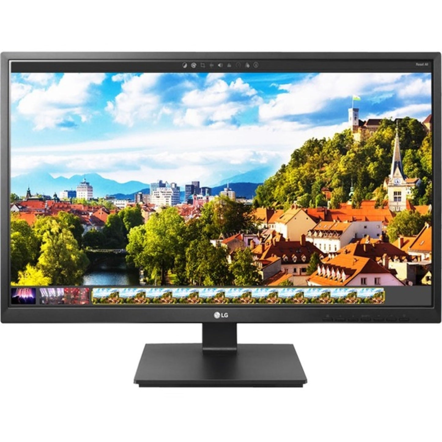 Lg 24    24Bl650C-B Ips Fhd Monitor With Usb Type-C, Flicker Safe & Ergonomic Stand With Two-Way Pivot,Black