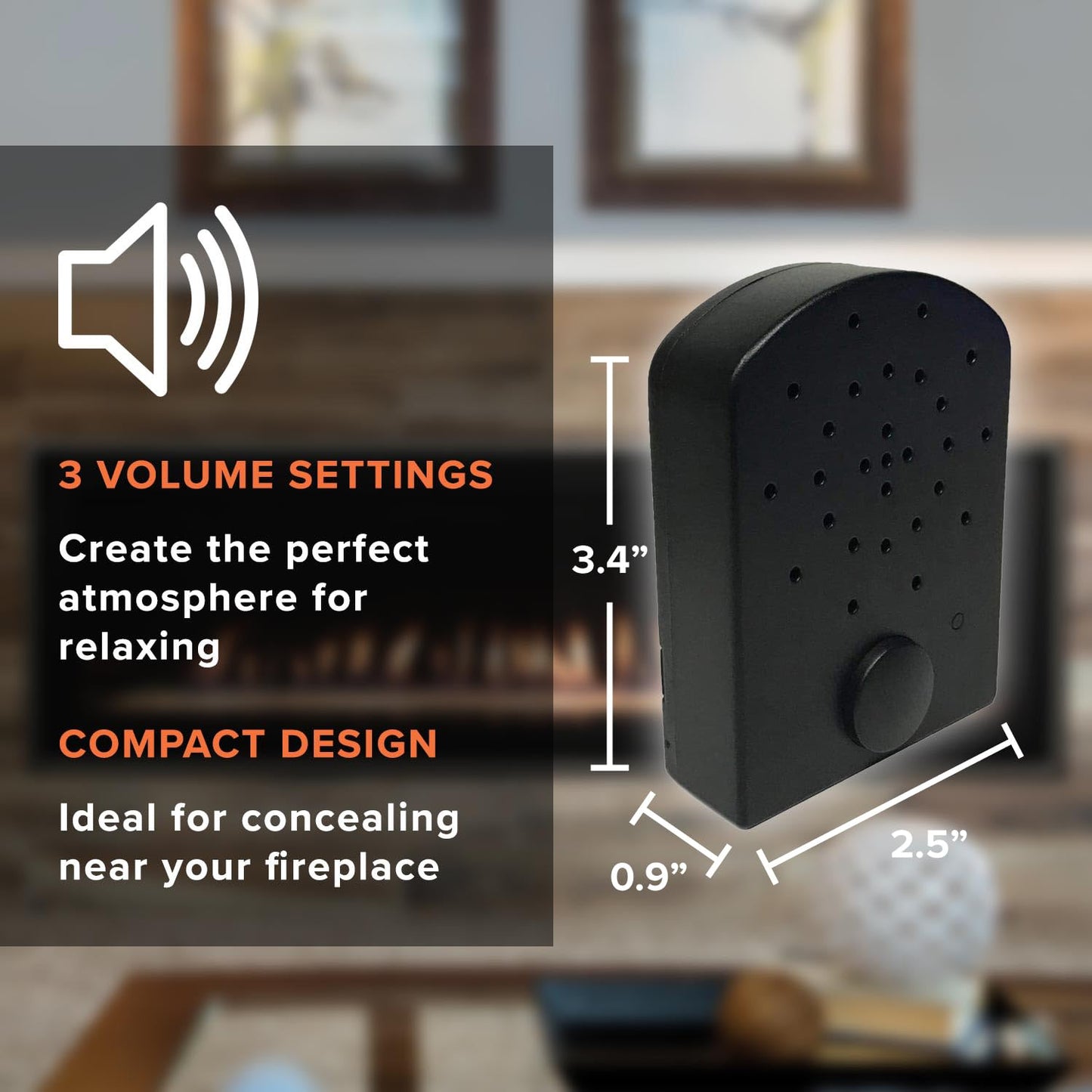 Comfort Smart Fire Crackler Sound System - CS-FC