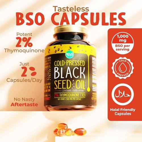Maju Superfoods Super Sea Moss & Black Seed Oil Bundle