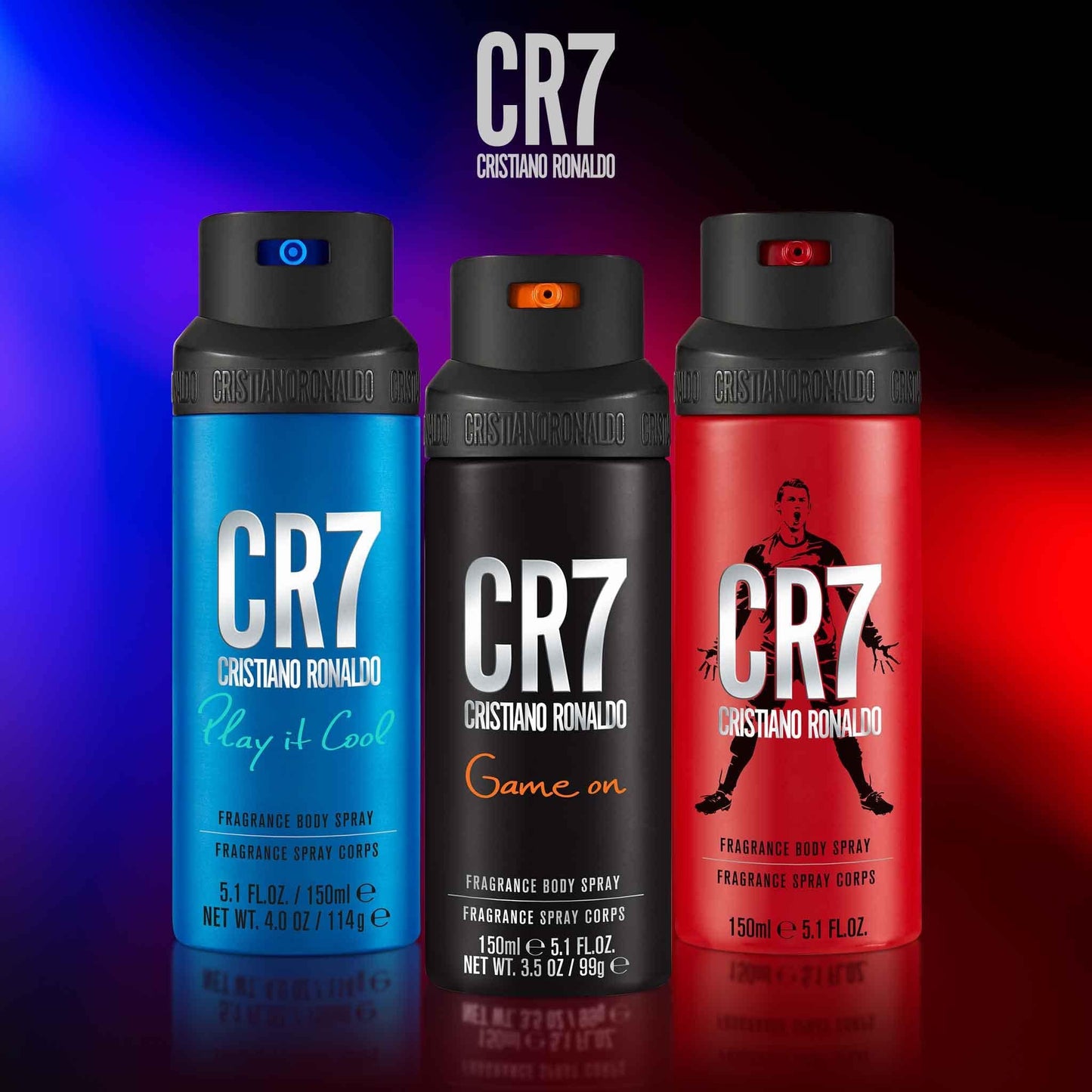 CR7 Play It Cool Cristiano Ronaldo From Cristiano Ronaldo's Original Men's Fragrance Collection - 5.1 oz