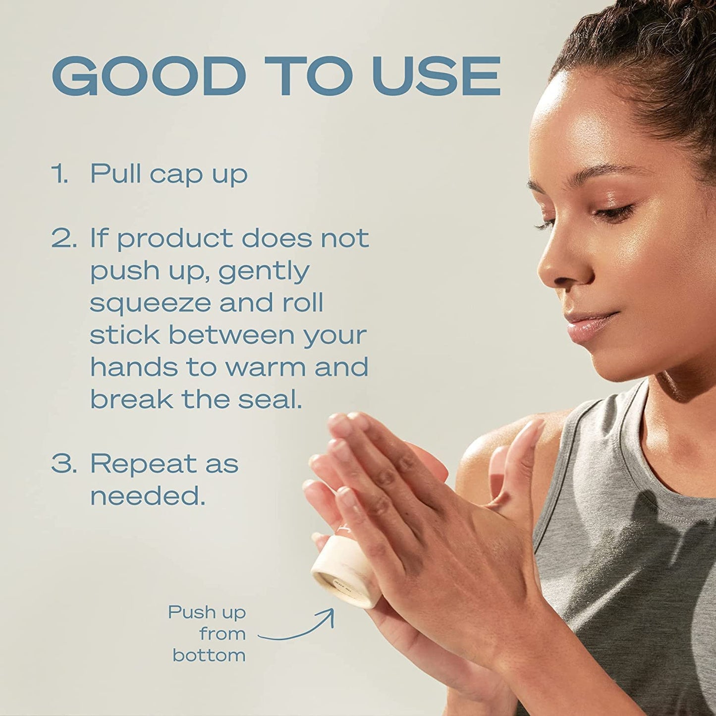 Hey Humans Deodorant, Aluminum Free Deodorant for Women and Men, Contains Naturally Derived Ingredients, All Day Odor Control, Refreshing Essential Oils, Earth Friendly Package, Coconut Mint