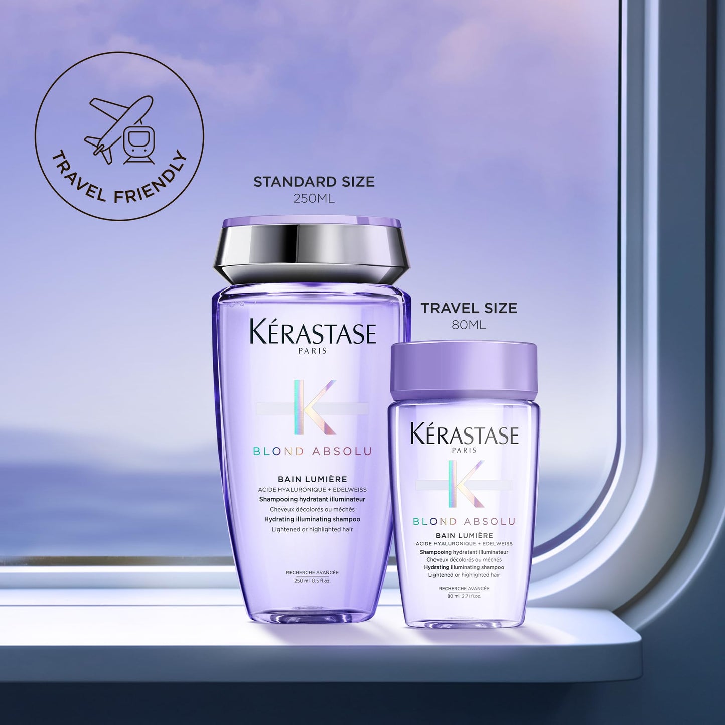 Kerastase Blond Absolu Lumire Illuminating Shampoo For Lightened & Highlighted Hair - Intensely Hydrates & Illuminates Shiny Hai