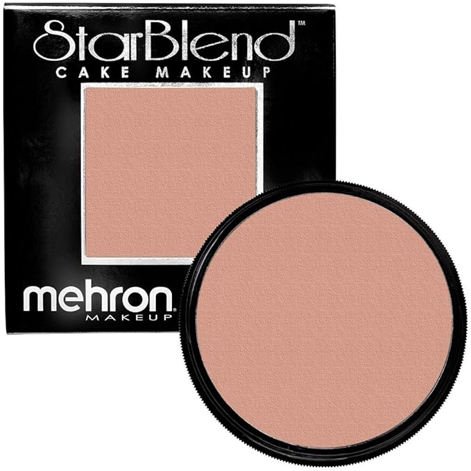Mehron Makeup StarBlend Cake (2 oz) (Dark Olive)