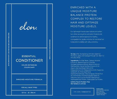 Elon Complete Care Kit for Thinning Hair – Elon Essential Shampoo & Conditioner Set + R3 Extra Strength Hair Growth Supplement – NO Sulfates, Parabens or Phthalates
