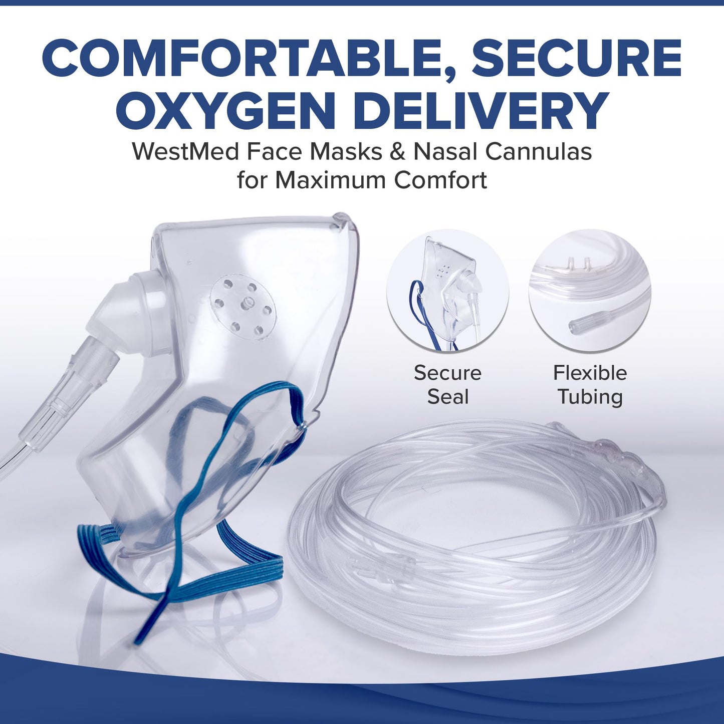 Medfex Oxygen Tank Complete Set - USA Made | 680 Liter Capacity - Standard Size Kit