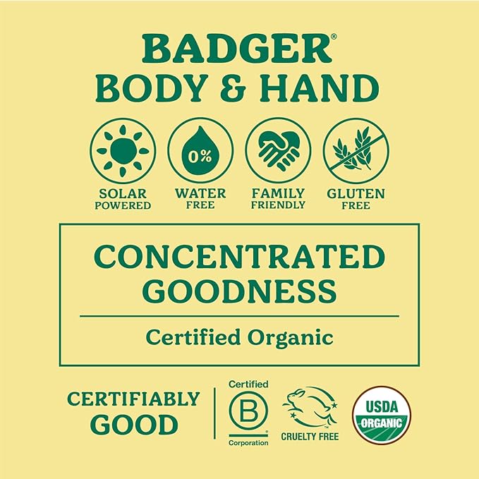 Badger Cuticle Care, 100% Organic Cuticle Cream for Natural Nail Care, Soothe & Restore Dry & Splitting Cuticles, Rich Shea Butter, Light Citrus Scent, .75oz Tin