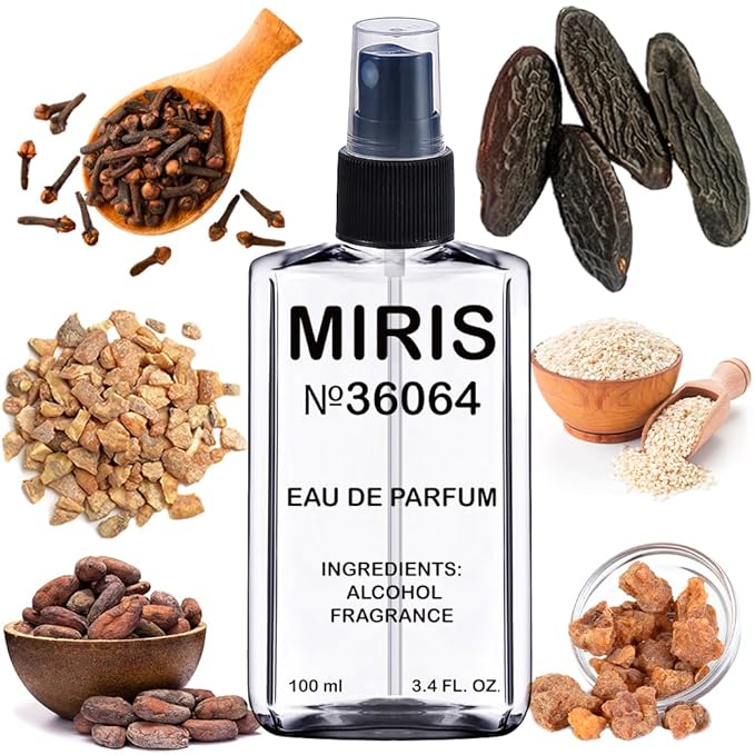 MIRIS No. 36064, Inspired by Night Call, Long-Lasting Unisex Eau de Parfum for Women & Men, Spray 3.4 Fl Oz / 100 ml