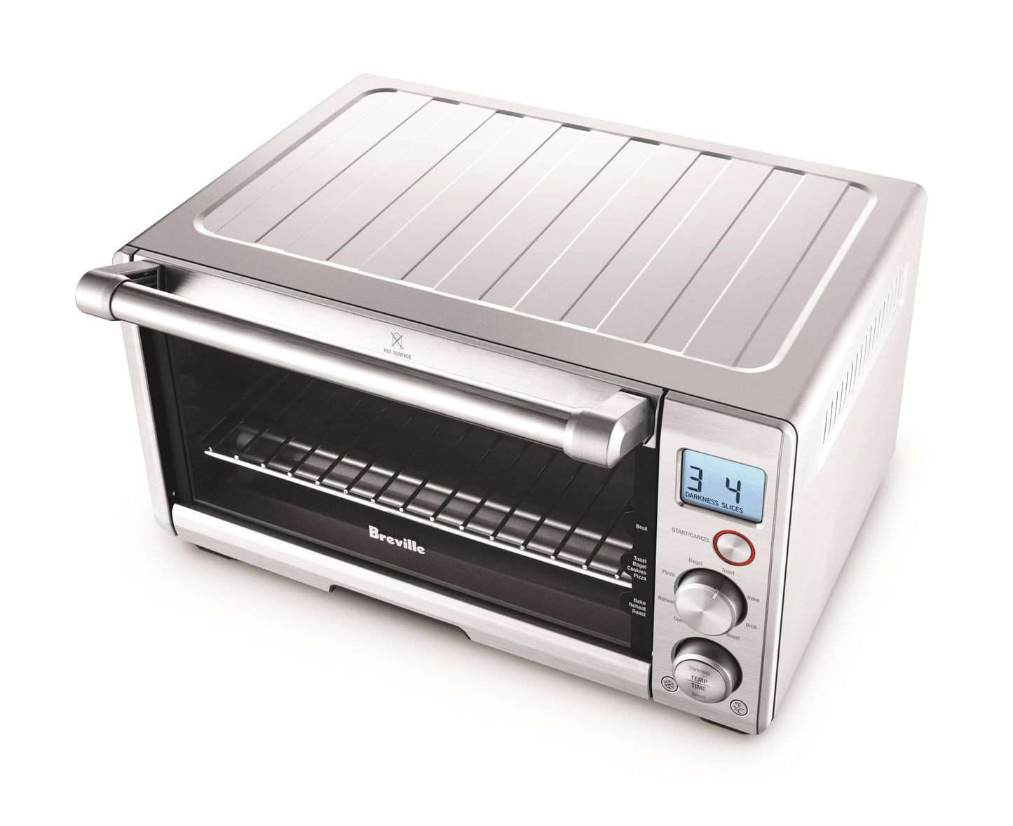 Breville BOV650XL Compact Smart Oven and Countertop Toaster, Small, Brushed Stainless Steel