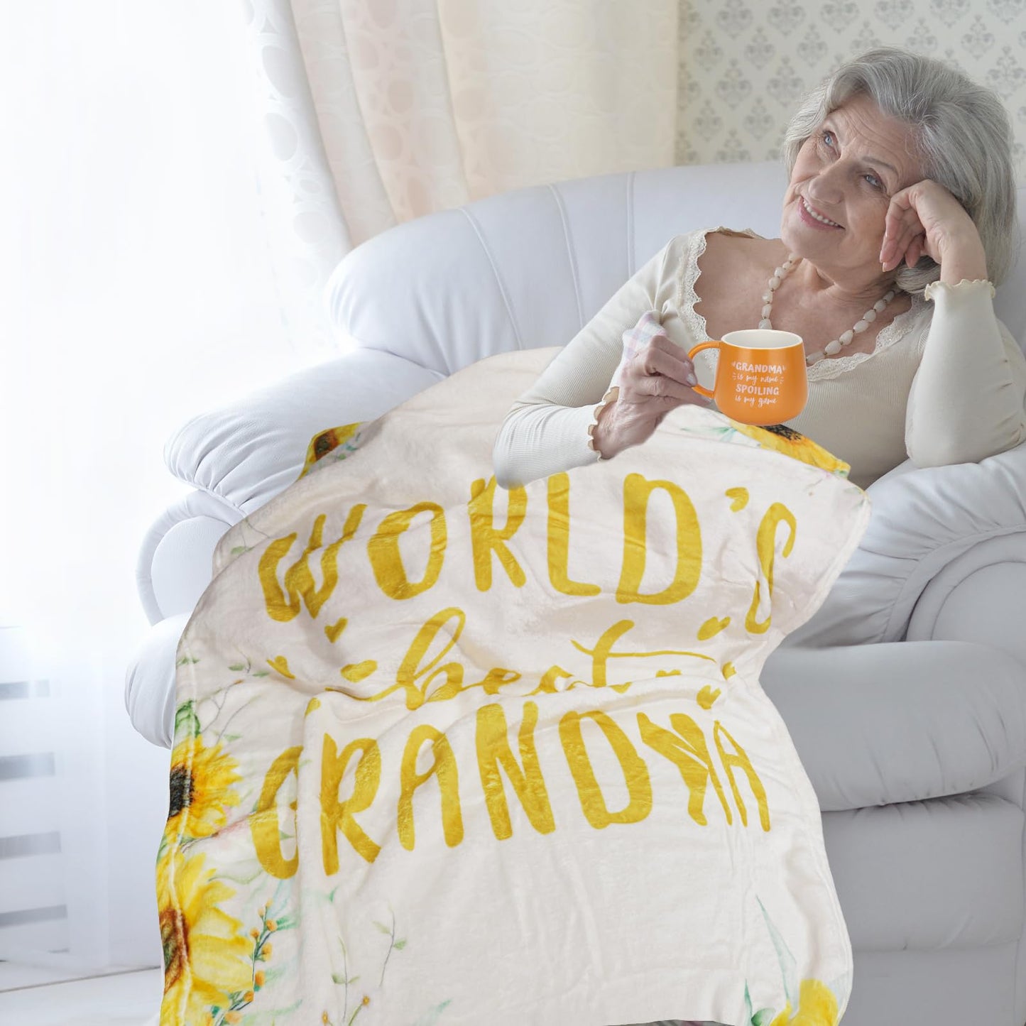 Grandma Gifts,New Grandma Gifts,Nana Gigi Gifts Box from Granddaughter Grandson,best grandma gifts Grandma Spa Gift Grandma Coffee Mug