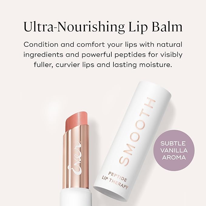 EVER Peptide Lip Therapy — Honey (Caramel-Nude Tinted Balm with Peptides & Moisturizing Botanical Oils)