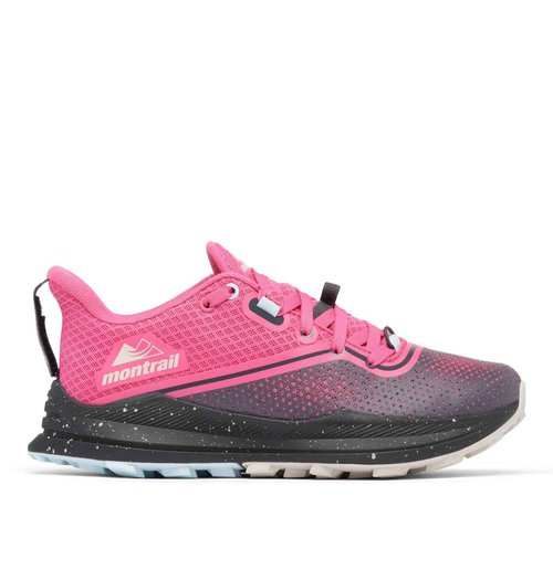 Columbia Women's Montrail Trinity FKT, Shark/Ultra Pink, 6.5