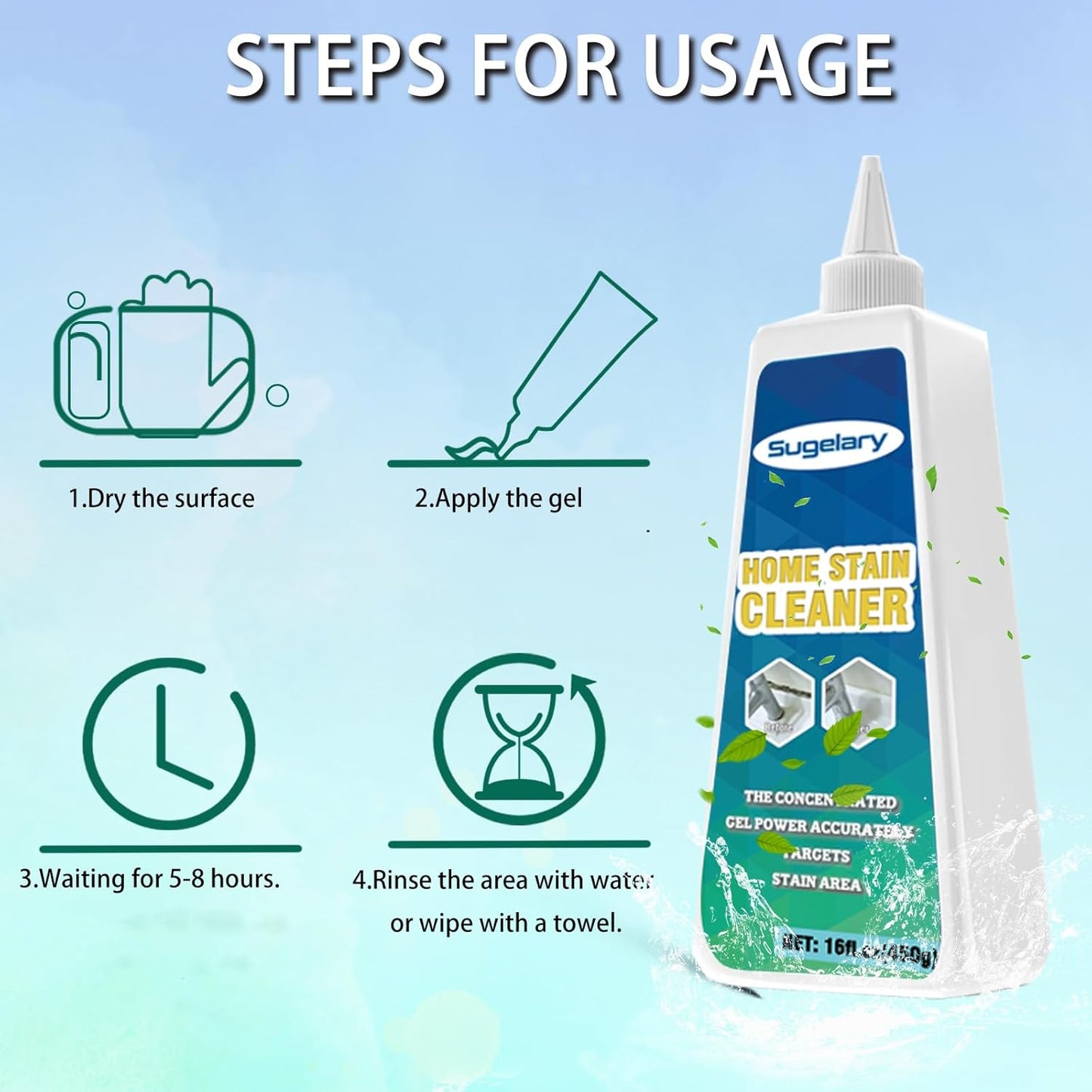 Home Grout Cleaner for Washing Machine, Refrigerator Strips, Best for Floor Tile, Grout Sealant, Home Bathroom Kitchen Sinks
