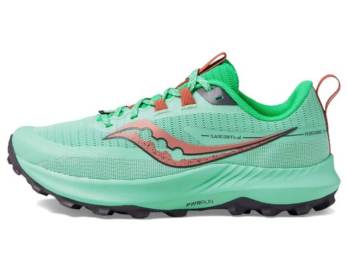 Saucony Women's Peregrine 13 Trail Running Shoe, Sprig/Canopy, 6.5