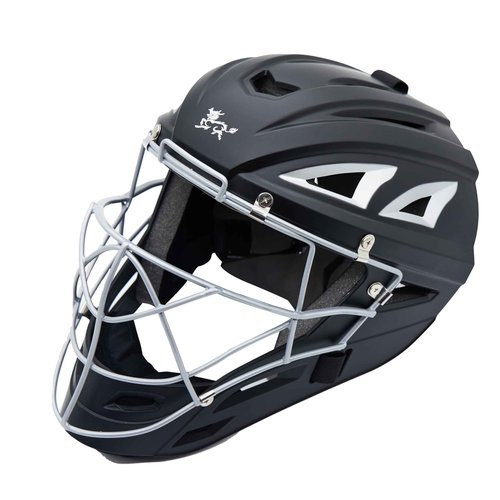Jadekylin Baseball Catchers Helmet Matte (Black,Large)