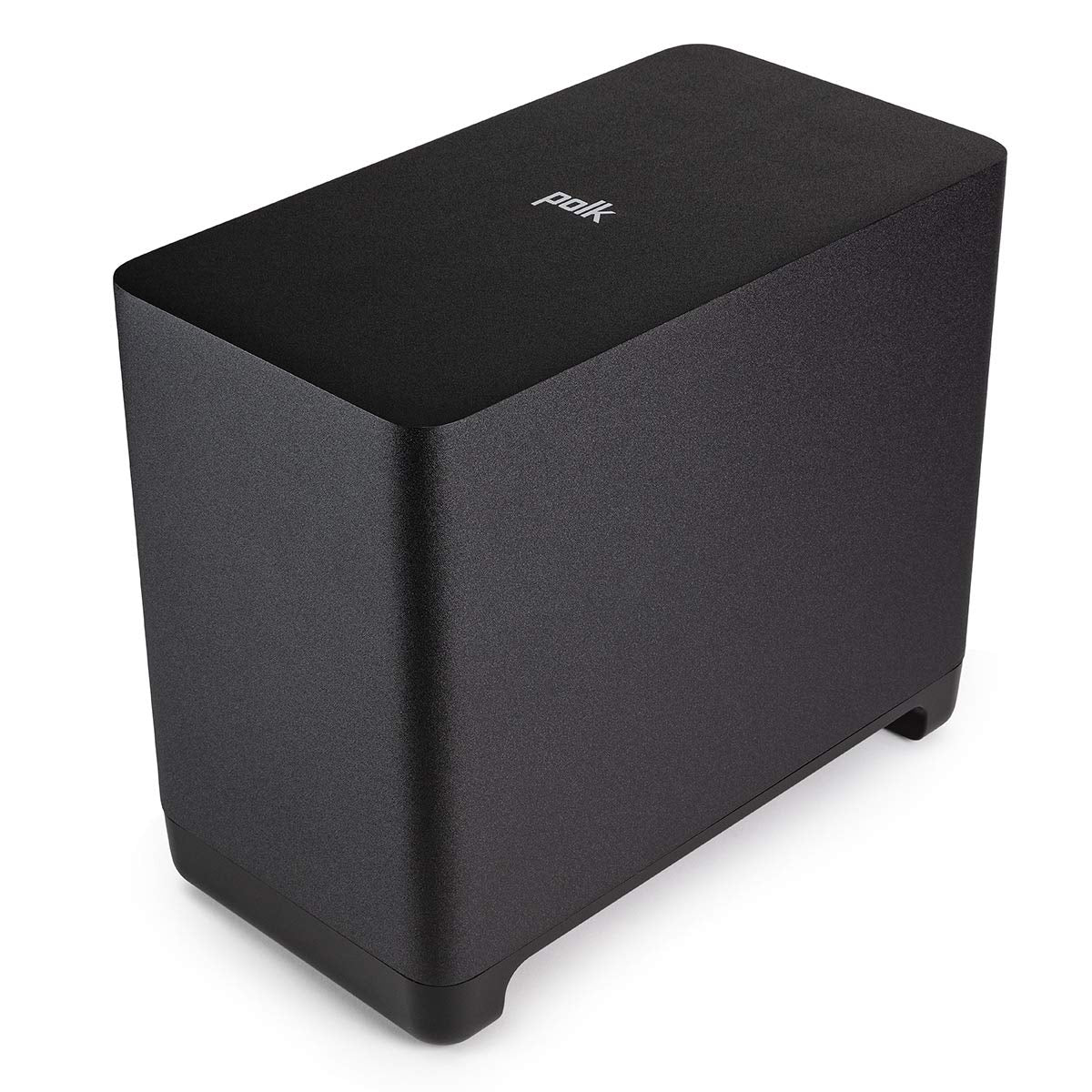Polk Audio React 7" Wireless Subwoofer- Designed to Add Deep, Impactful Bass to Polk React Soundbar, Bass Adjust EQ, TV Speaker, Amazon Alexa Compatible