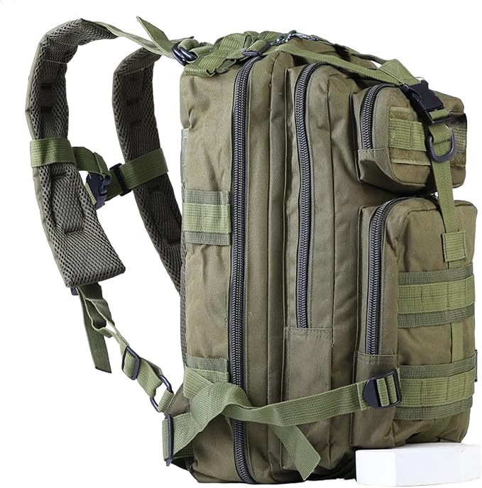 Lawaia Small Tactical Backpack Military Survival Molle Army Go Bag Hunting Gym Rucking Hiking Camping Motorcycle Rucksack ...