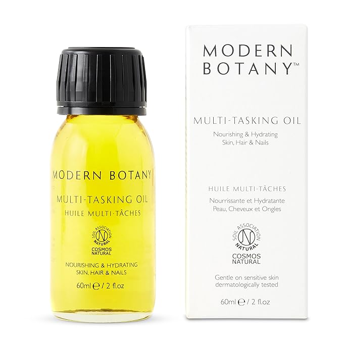 Multi-Tasking Oil | Hydrating & Moisturizing Oil for skin, hair & nails | Dermatologically Tested & Suitable for Sensitive Skin | Cosmos Natural 100% Natural Origin of Total