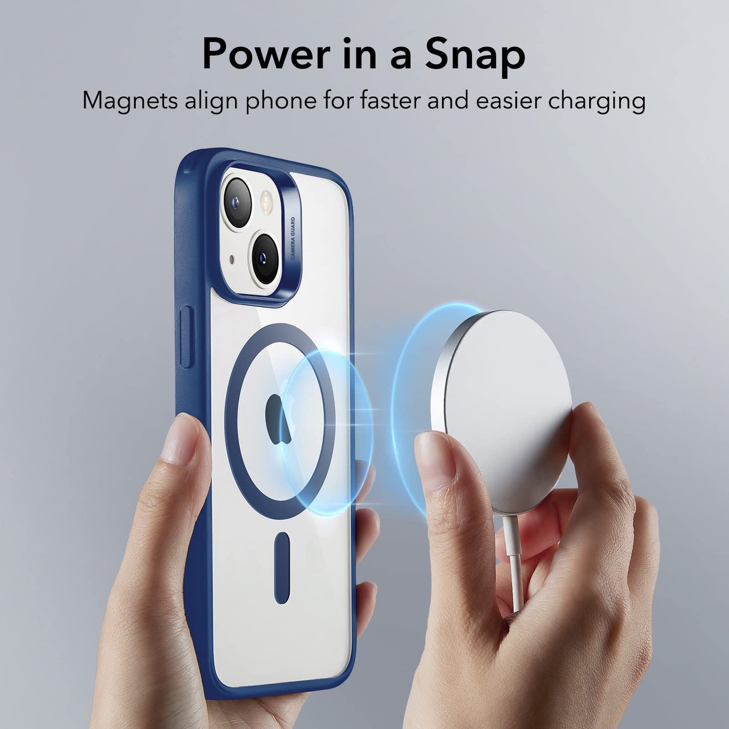 Esr For Iphone 14 Case/Iphone 13 Case, Compatible With Magsafe, Shockproof Military-Grade Protection, Magnetic Phone Case For Ip
