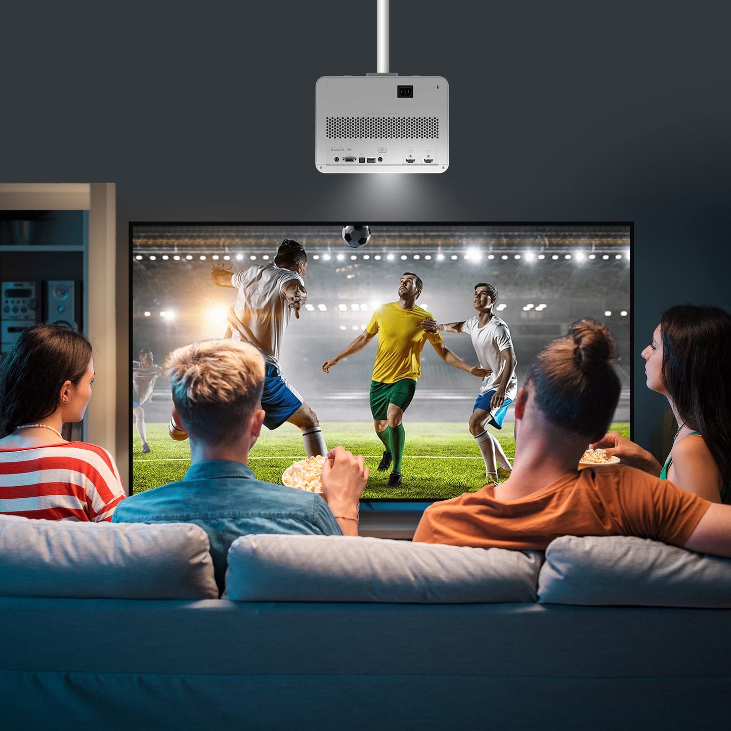 Benq X3000I True 4K Uhd 4Led Gaming Projector | 3000 Lumens | 1080P 240Hz 4.2Ms | 100% Dci-P3 | Preset Game Modes | Android Tv |